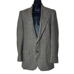 Pendleton men’s 42 long made in the USA vintage houndstooth blazer wool